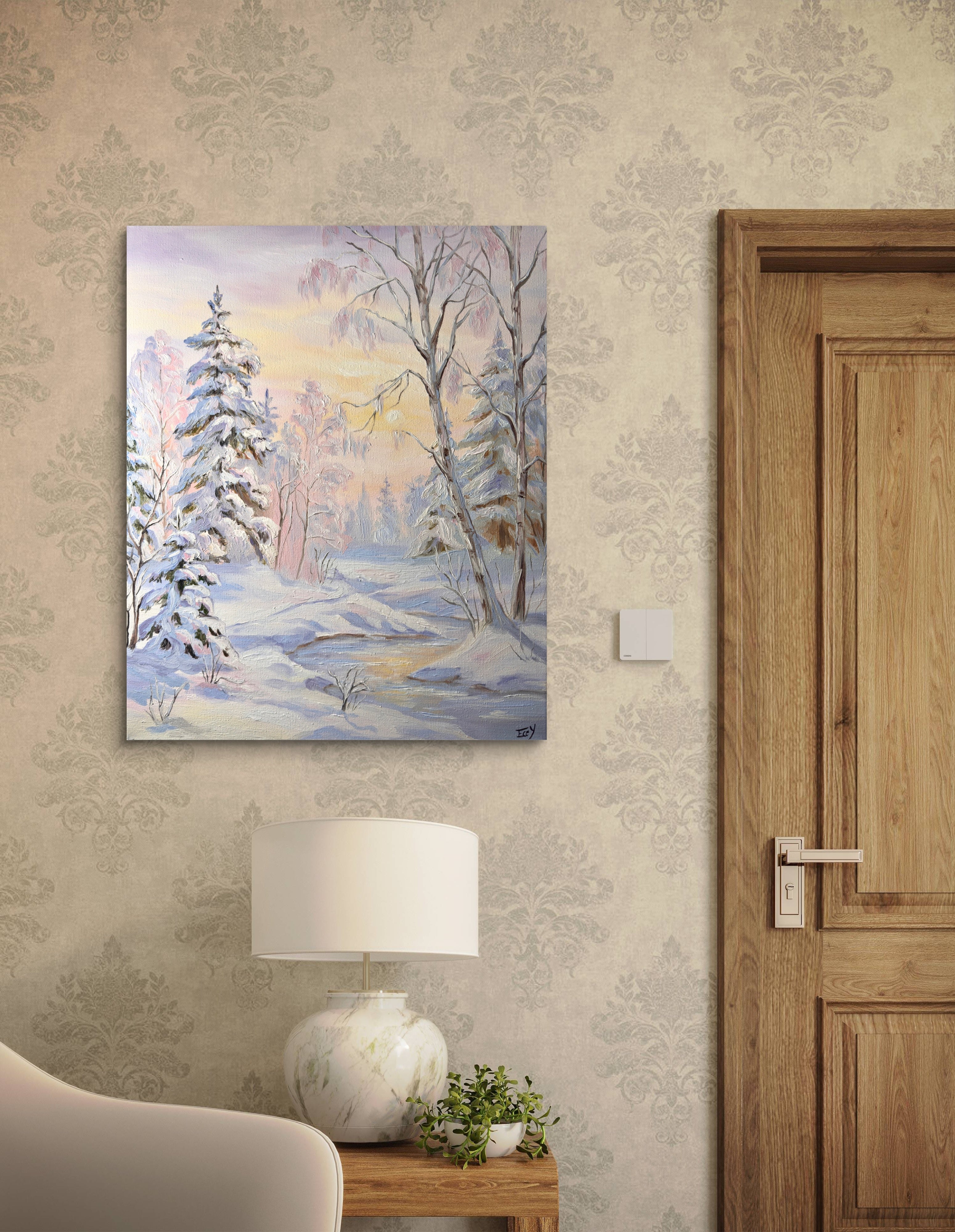 “Pure Forest of Innocence” - UNIKAT - 50cm x 60cm