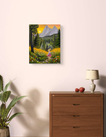 "Fields of Innocence" - UNIKAT - 40cm x 50cm