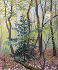 "Hazy Forest of Reverie" - UNIQUE PIECE - Oil on canvas - 50cm x 60cm