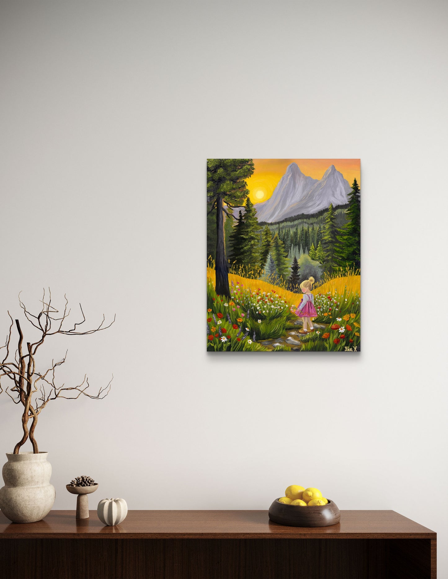 "Fields of Innocence" - UNIKAT - 40cm x 50cm