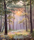 "The Blooming Forest of Hope" - UNIQUE - 50cm x 60cm